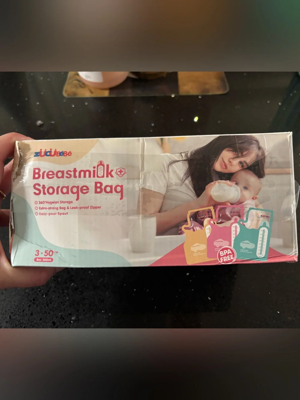 Breastmilk Storage Bag - Pink take all